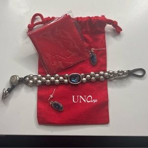 Uno de50 Bracelet & Earring set